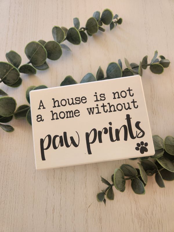 A Home/Paw Prints