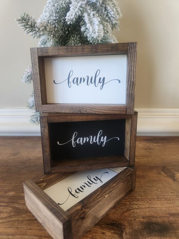 Family Mini Sign