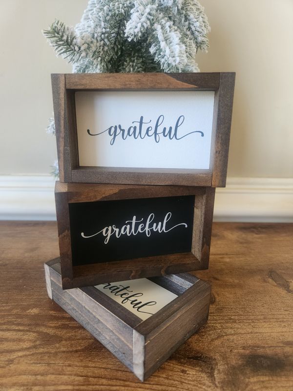 Grateful Mini Sign