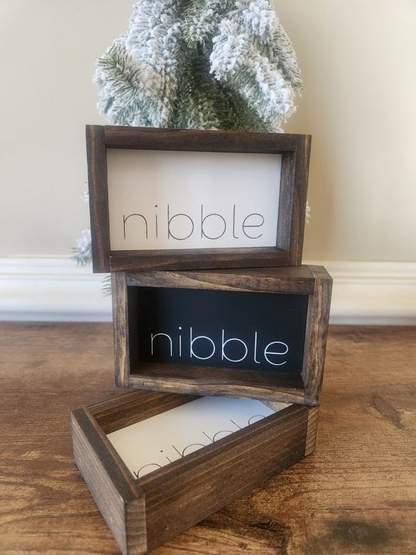 Nibble Mini Sign