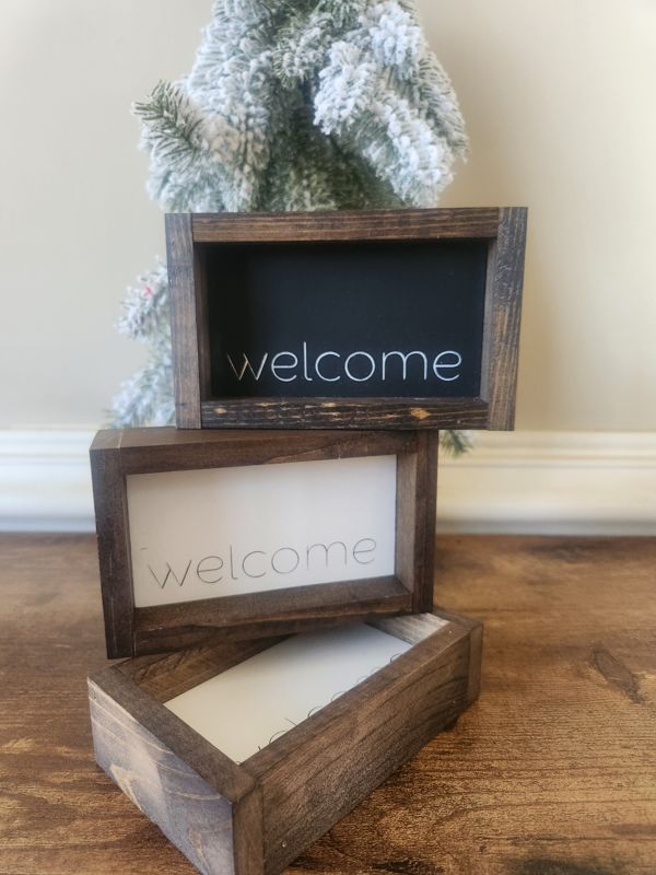Welcome Mini Sign