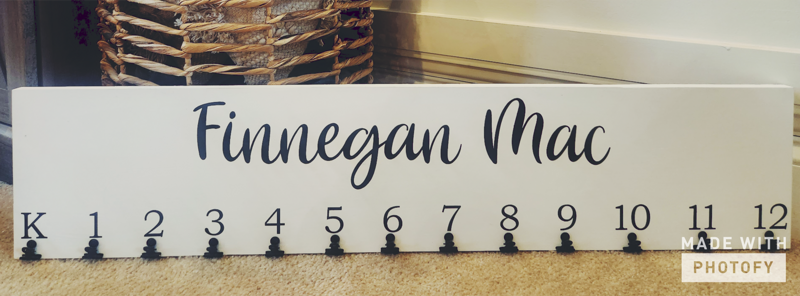 School Photo Display Sign