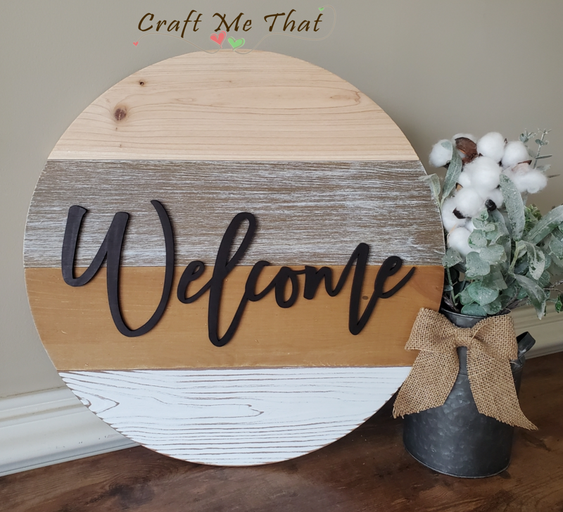 Welcome Indoor Sign