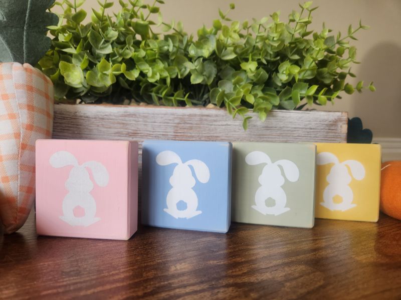 Floppy Ears Bunny Mini Sign