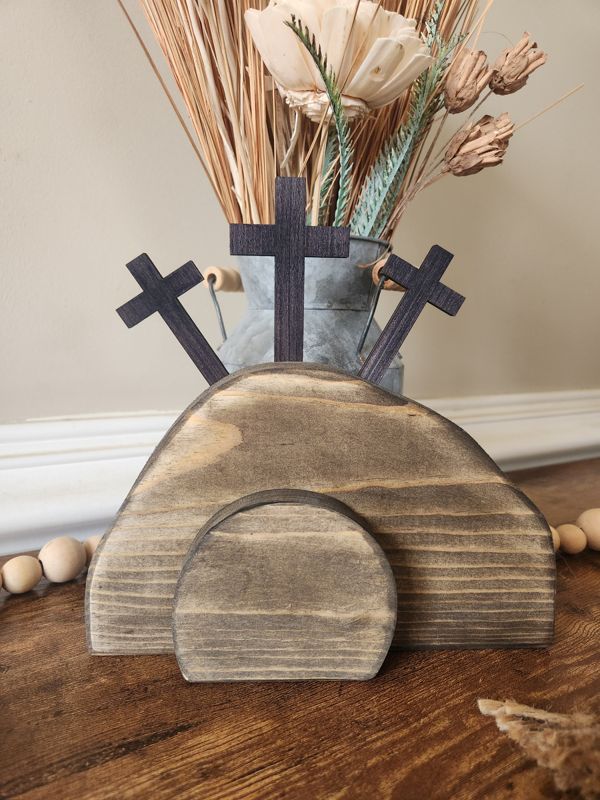He Is Risen Tomb