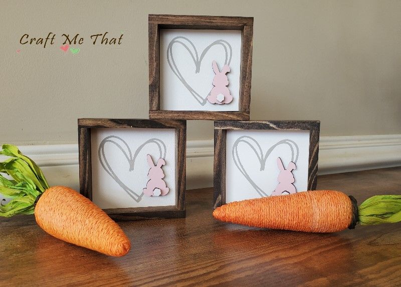 Heart with 3D Bunny