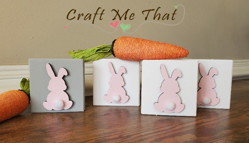 Small 3D Bunny Sign
