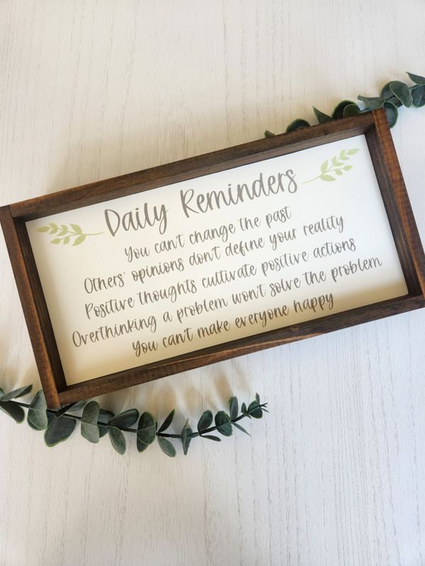 Daily Reminders
