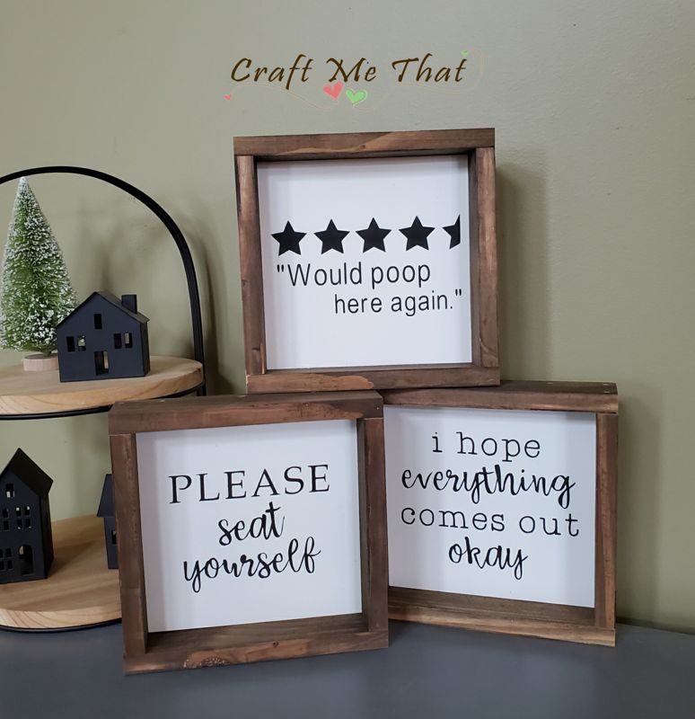 Bathroom Signs