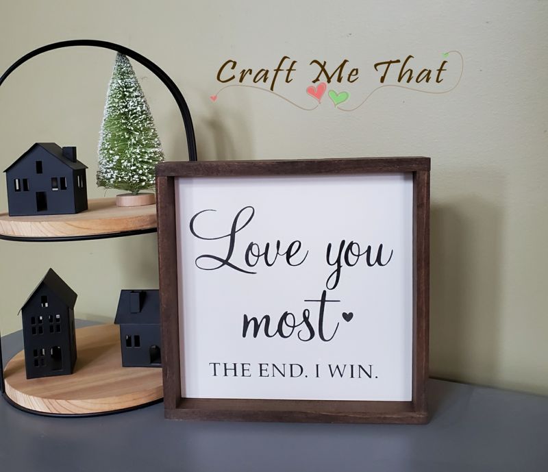 Love You Most - The End I Win