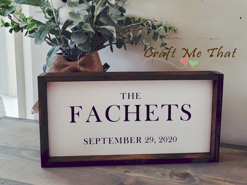 Family Name Sign