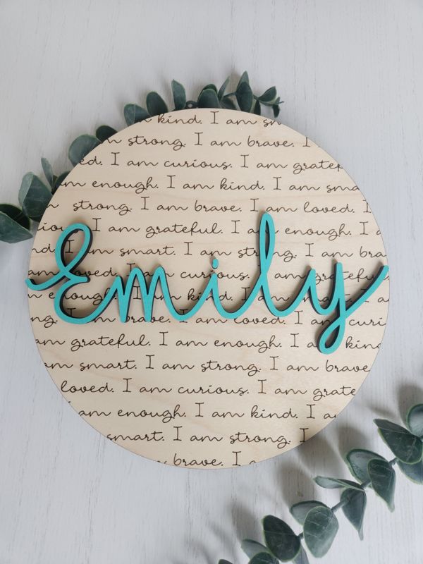 Affirmation Sign