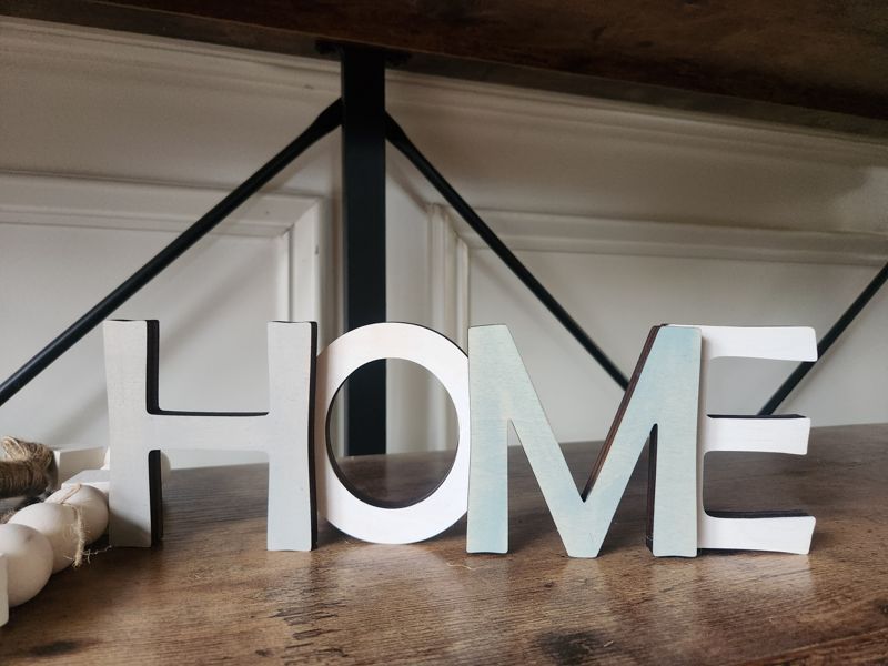 HOME Free Standing Sign