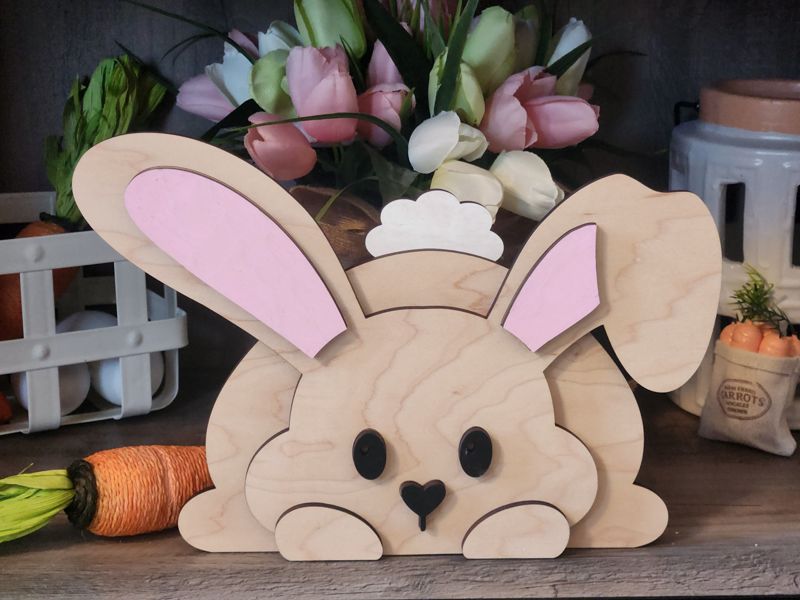 Bunny Face Home Decor