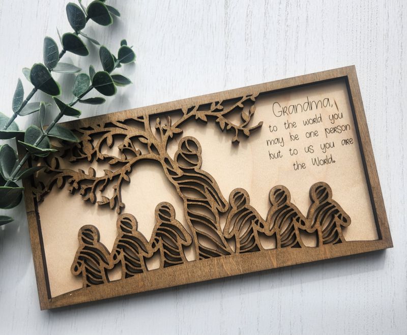 Grandmother/Mother Tree 6 to 10 Children/Grandchildren