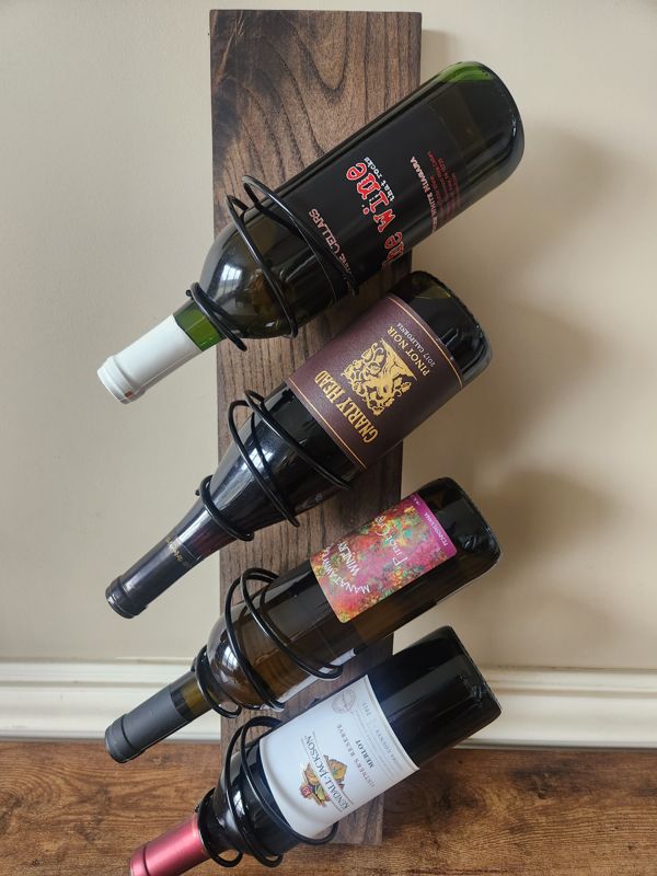 Wine Bottle Holder - Wall Mounted