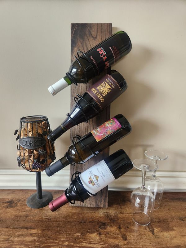 Wine Bottle Holder - Wall Mounted