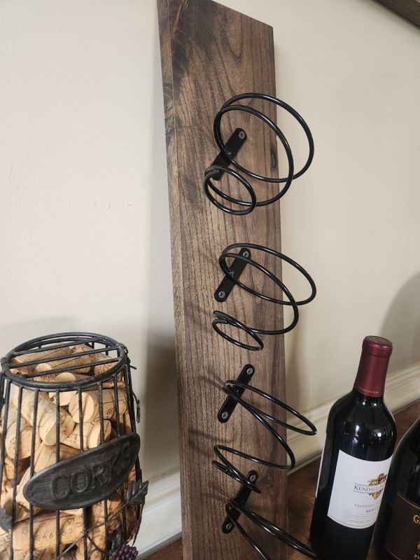 Wine Bottle Holder - Wall Mounted
