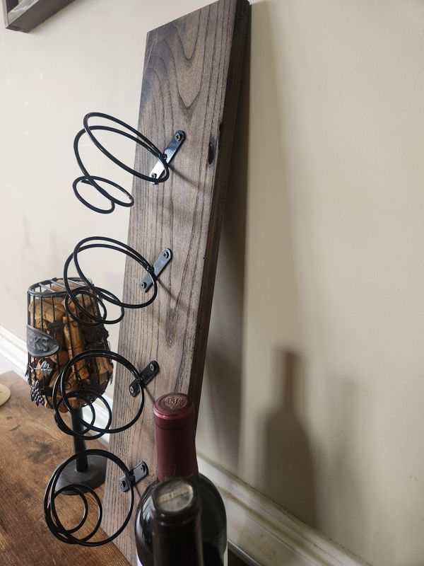 Wine Bottle Holder - Wall Mounted