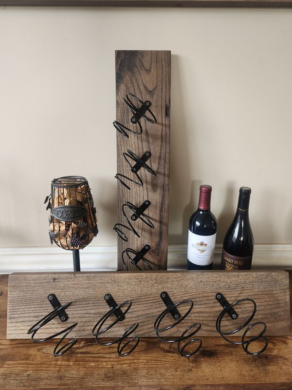 Wine Bottle Holder - Wall Mounted