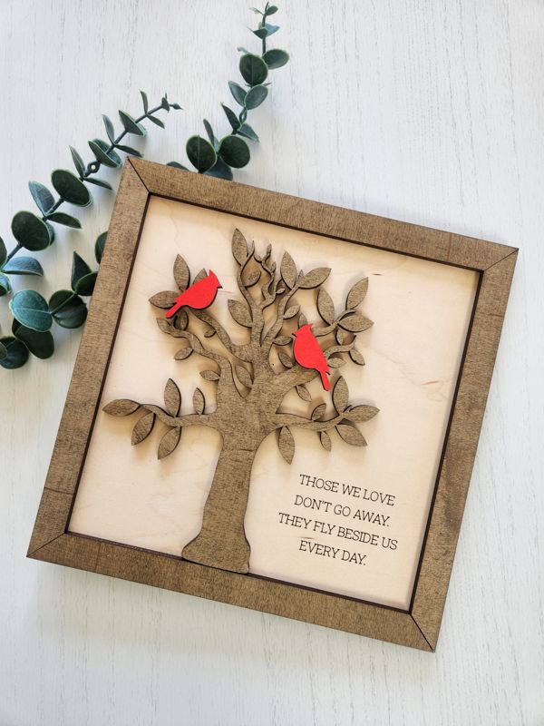 Those We Love Don't Go Away - Sympathy, Memorial Sign