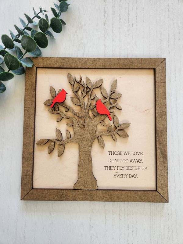 Those We Love Don't Go Away - Sympathy, Memorial Sign