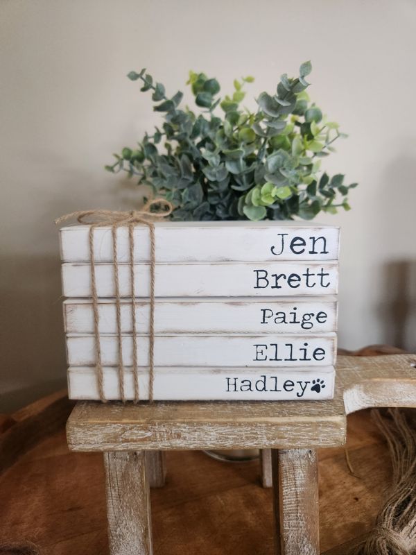 Family Name Bookstacks