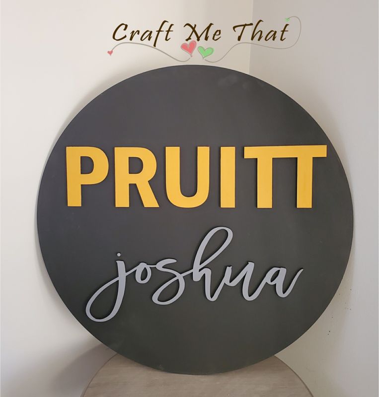 Children's Name Sign - Font #1