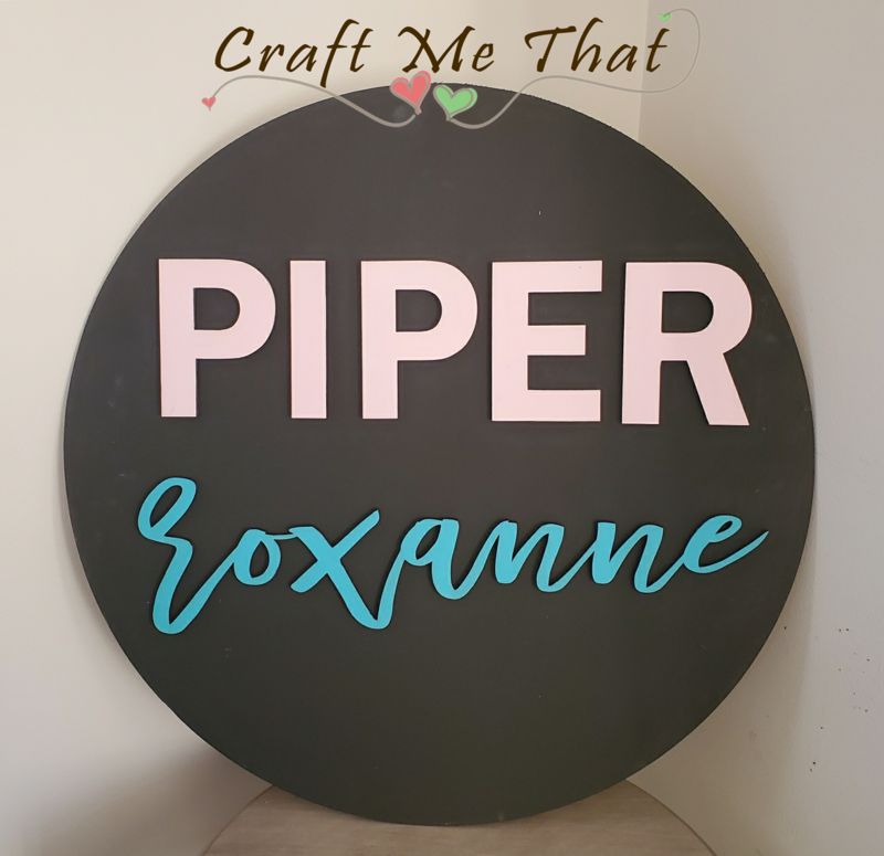 Children's Name Sign - Font #1