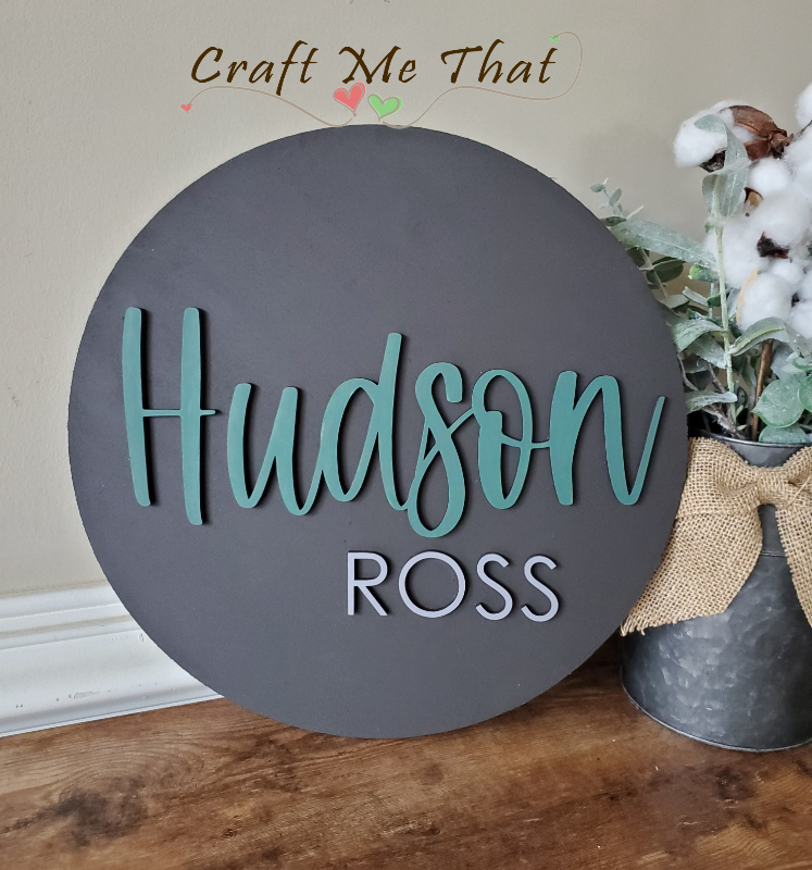 Children's Name Sign - Font #3