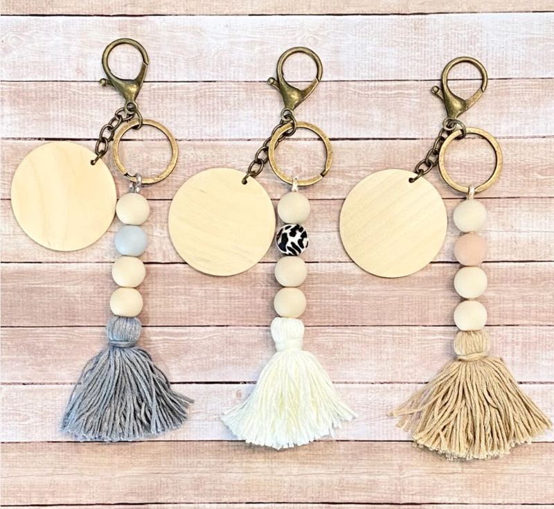 Beaded Keychain