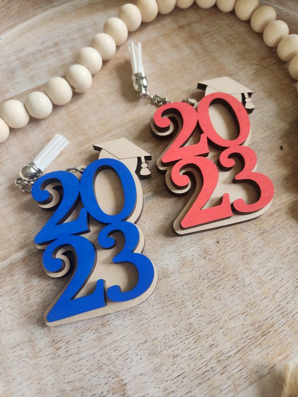 Graduation Keychains - CURRENT YEAR WILL BE DESIGN