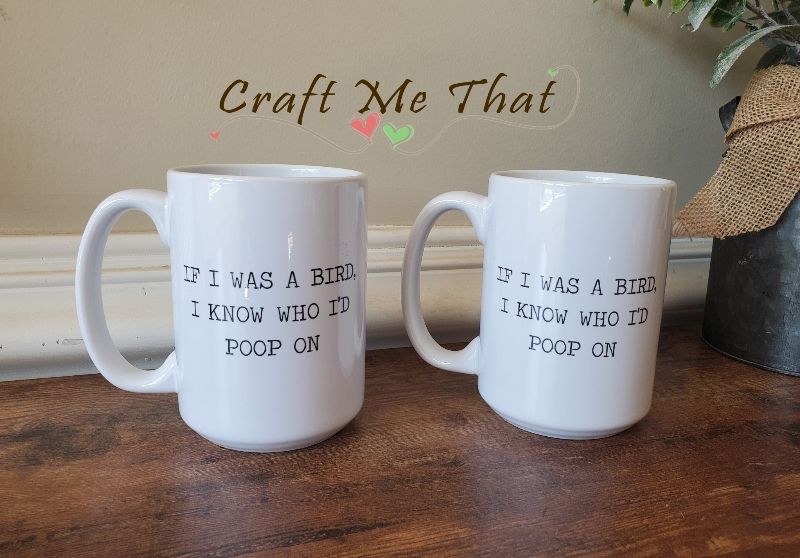 Bird Poop, Sarcastic Mug