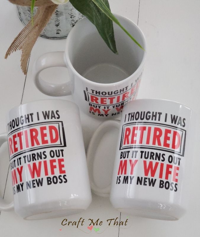Retired, Sarcastic Mug