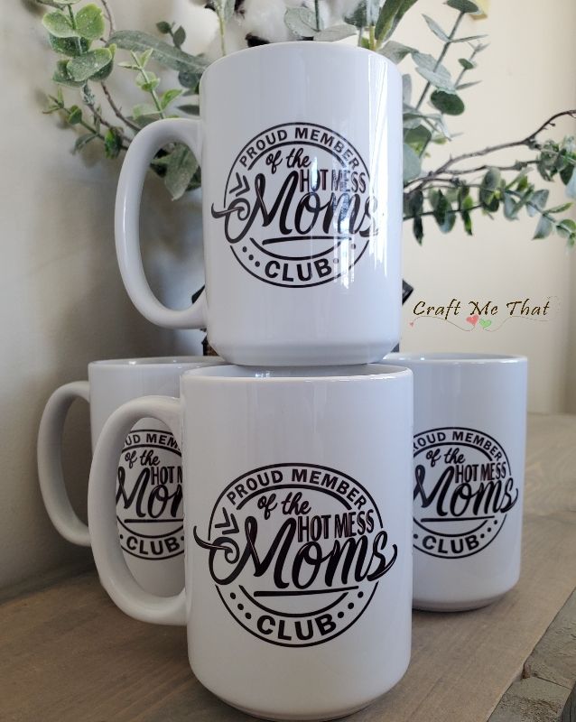 Hot Mess Mom's Club Mug