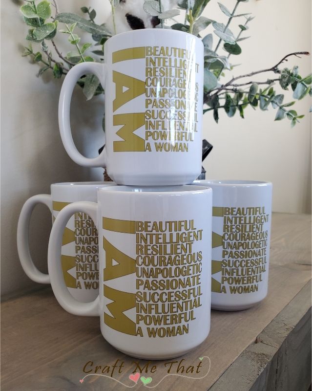 I am, Inspirational Mug