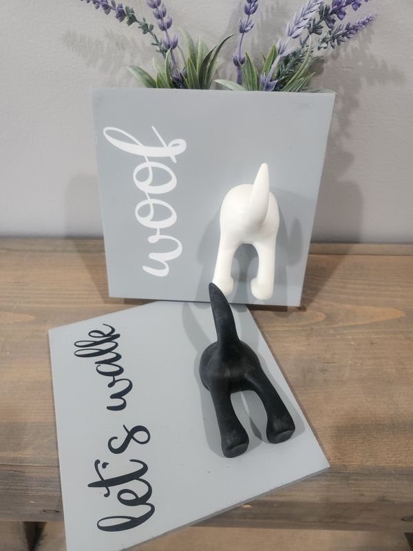 DOG LEASH HOLDER - LET'S WALK