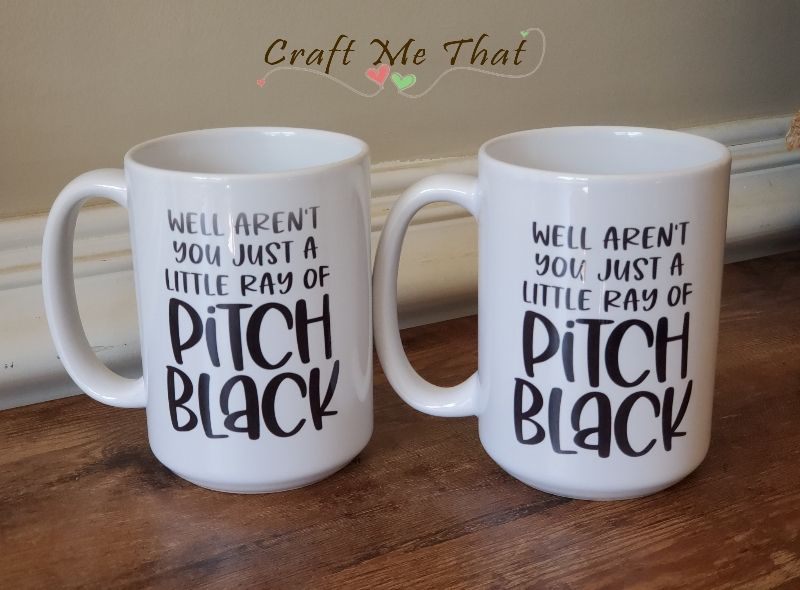Pitch Black, Sarcastic Mug