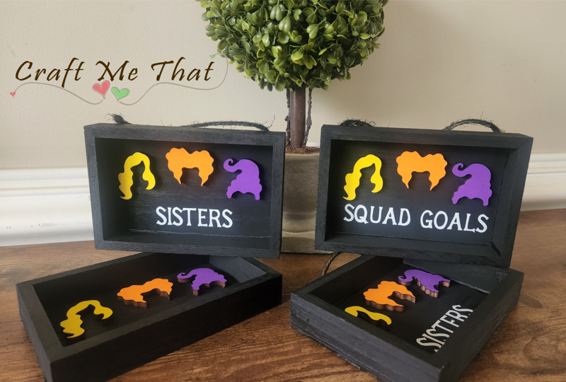Sanderson Sisters 3D Sign