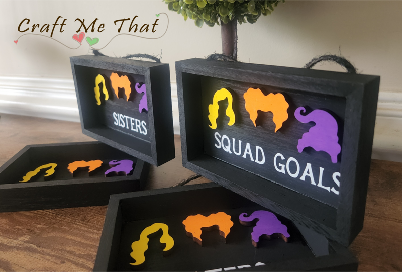 Sanderson Sisters 3D Sign