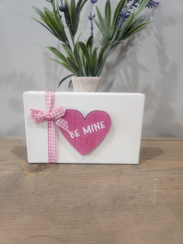 BE MINE WOOD ENVELOPE - PINK