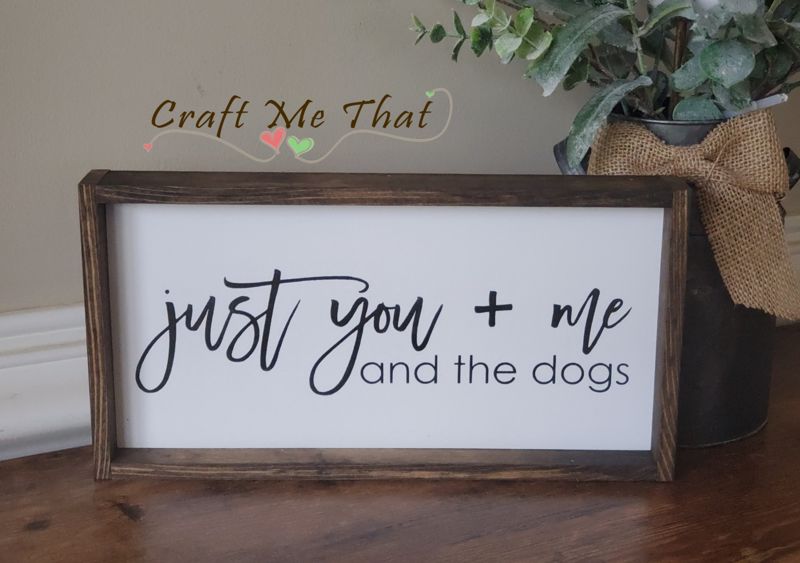 Just You + Me and the dogs
