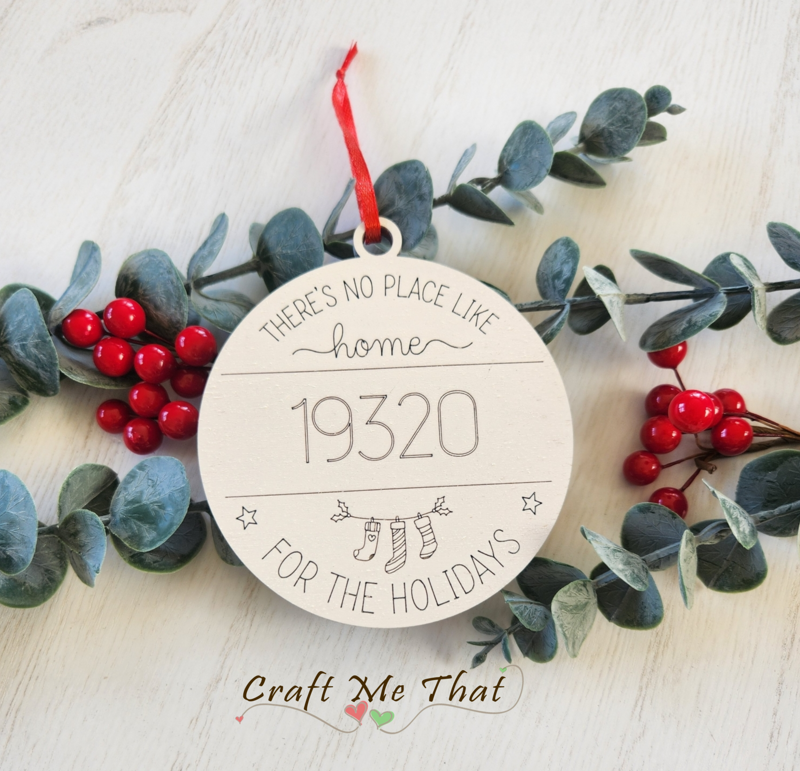 There's No Place Like Home Custom Ornament