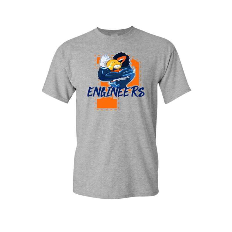 Grey Poly Engineers Shirt