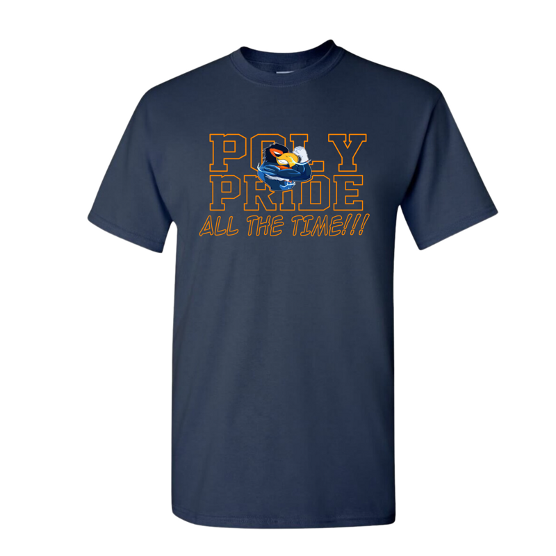 Navy Poly Pride Shirt