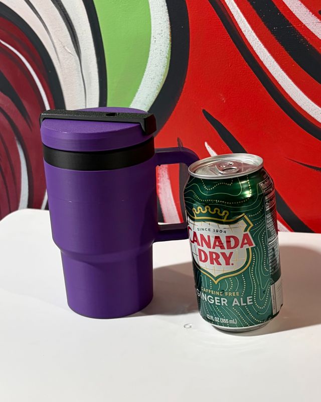 Tumbler Style Soda Can Holder