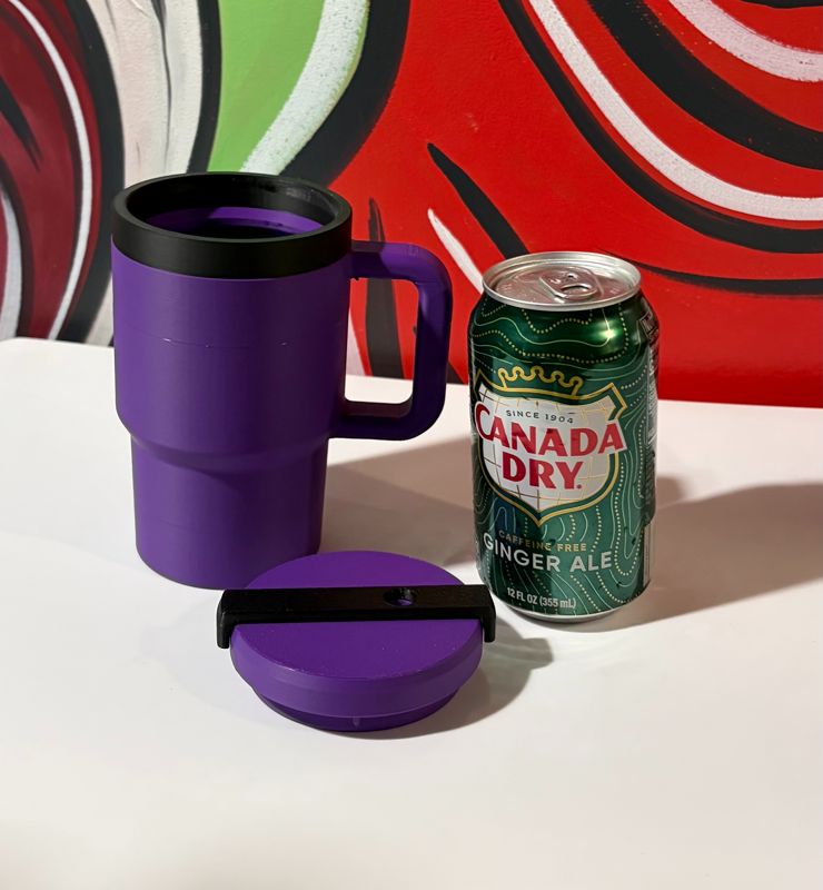 Tumbler Style Soda Can Holder