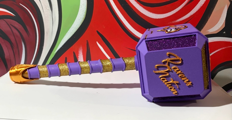 Customized Mjolnir Replica