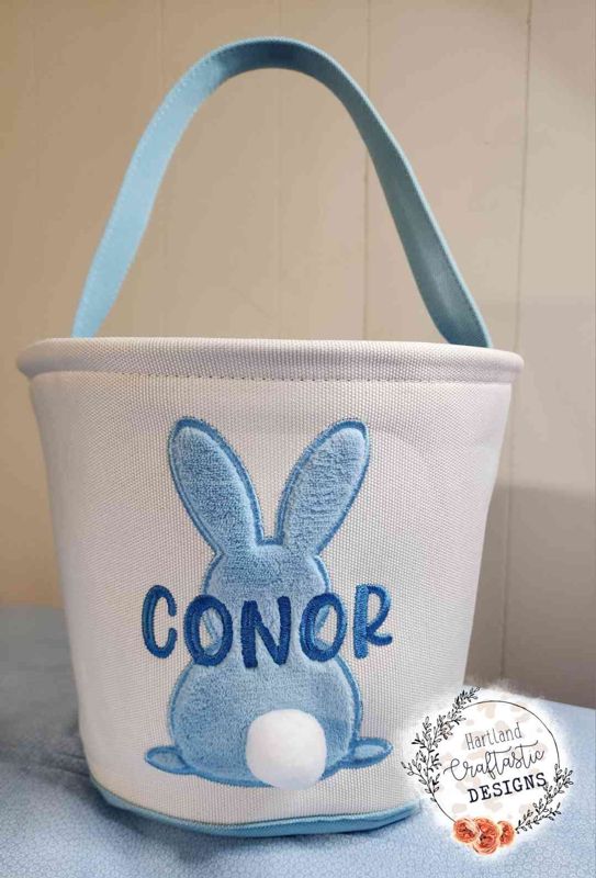 Embroidered Easter Basket