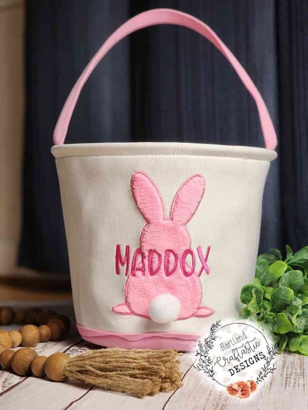Embroidered Easter Basket